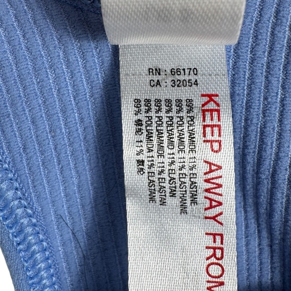 FP Movement Free Throw Crop Tank, Blue, Size S - Picture 7 of 8